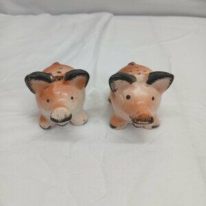 Vintage Pig Salt and Pepper Shakers
